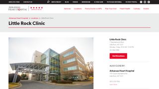 
                            2. Arkansas Heart Hospital Clinic in Little Rock | Cardiac Care - Arkansas Heart Hospital Clinic Patient Portal