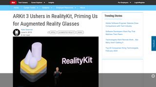 
                            9. ARKit 3 Ushers in RealityKit, Priming Us for Augmented ... - Arkit Portal