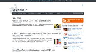 
                            14. ARKit news on AppleInsider - Arkit Portal