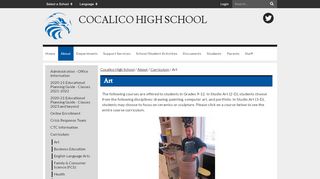 
                            7. Art - Cocalico High School - Powerschool Cocalico Parent Portal