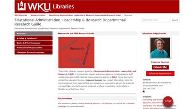 Articles & Databases - Western Kentucky University