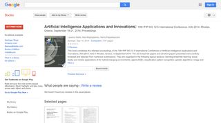 
                            8. Artificial Intelligence Applications and Innovations: 10th ... - Video Cluster Net Login