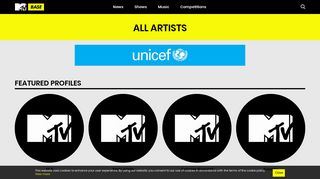 
                            3. Artist and Band Profiles: Listen to Free Music and ... - MTV Base - Mtv Artist Portal Page