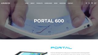 
Arubixs Portal 600 Flexible and Wearable Smartphone
