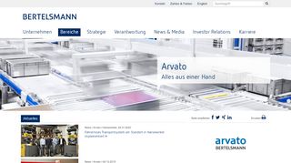 
                            3. Arvato - Bertelsmann SE & Co. KGaA - Ess Portal Bertelsmann