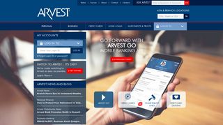 
                            5. Arvest Bank - Banking, Investments, Mortgage Loans - Arvest Bank Portal In