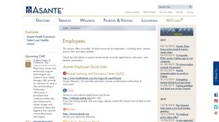 
                            3. Asante Employees - Asante - Asante Patient Portal