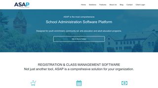 
                            2. ASAP - Education Administration Software - Asap Connected Portal