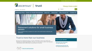 
                            9. Ascensus Trust - Vanguard Ascensus Employer Portal
