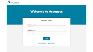 
                            4. Ascensus - Vanguard Ascensus Employer Portal