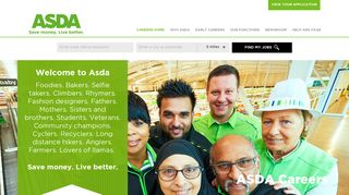 
                            5. ASDA | Careers - Tesco Job Dashboard Portal