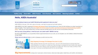 ASEA Australia, Australia ASEA Distributor, ASEA Distributor ... - Asea Australia Portal