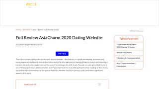 
                            4. Asia Charm Review – All You Need To Know About The Site ... - Asia Charm Login