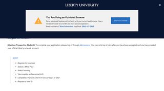 
                            3. ASIST | University Offices | Liberty University - Liberty University Blackboard Portal