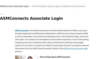 ASMConnects Associate Login - EverFi Login