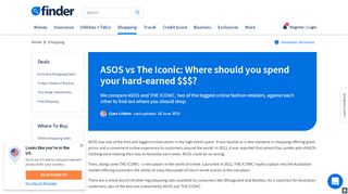 
                            2. ASOS vs The Iconic: Which one should you shop at? | finder ... - Asos Australia Portal