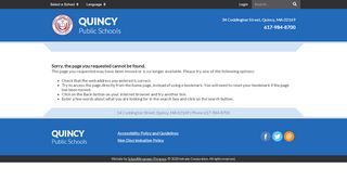 
Aspen Brochure - Quincy Public Schools
