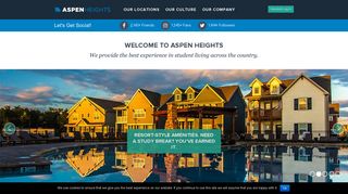 
Aspen Heights: Off-Campus Student Housing & Neighborhoods

