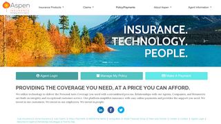 
                            1. Aspen Managing General Agency: Aspen Insurance - Aspen Insurance Agent Portal