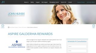 
Aspire Galderma Rewards in San Diego, CA - Dr. Hilinski  

