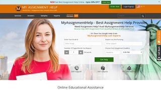 
                            2. Assignment Help: USA's #1 Assignment Writing Services ... - Myassignmenthelp Com Portal