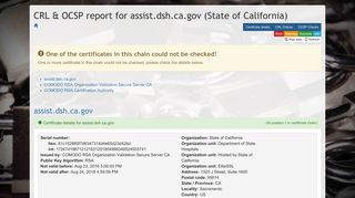 
assist.dsh.ca.gov (State of California)
