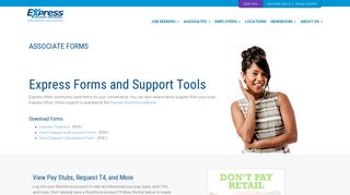 
                            7. Associate Forms - Express Employment - Https Apply Expresspros Com Account Portal