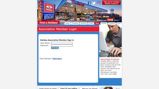 
                            1. Association Member Login - Holiday Stationstores - Holiday Station Stores Employee Portal