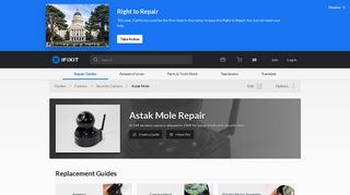 
Astak Mole Repair - iFixit  
