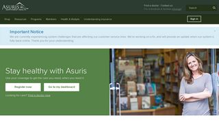 
                            2. Asuris Northwest Health - Asuris Northwest Health Provider Portal