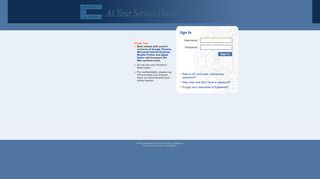 At Your Service Online : Sign In