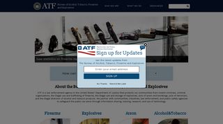 
                            3. ATF Home Page | Bureau of Alcohol, Tobacco, Firearms and ... - Atf Sign In
