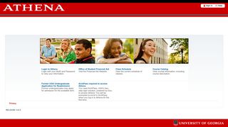 
Athena Homepage  
