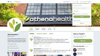 
                            6. athenahealth (@athenahealth) | Twitter - Https Athenanet Athenahealth Com 1 26 Portal Esp