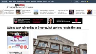 
                            6. Athens bank rebranding as Synovus, but services remain the ... - Athens First Bank Trust Portal