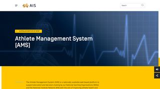 
                            9. Athlete Management System (AMS) | Australian Institute of Sport - Athlete Management System Portal
