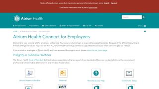 
                            6. Atrium Health Connect for Employees | Atrium Health - Hr Link Portal