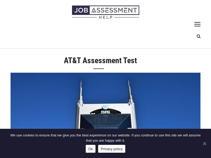 
                            5. AT&T Assessment Test Preparation 2020 - JobAssessmentHelp