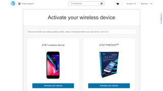 
                            1. AT&T Order Status Activation Portal: - Activate your wireless device - At&t Online Activation Portal
