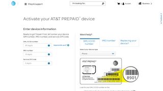
                            4. AT&T Prepaid Activation Portal - At&t Online Activation Portal