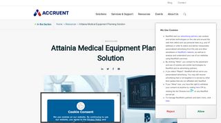 
                            4. Attainia Medical Equipment Planning Solution | Accruent - Attainia Portal
