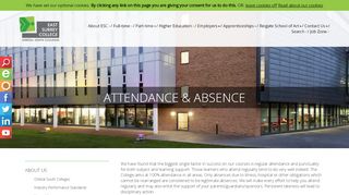 
                            4. Attendance & Absence - East Surrey College - East Surrey College Portal