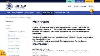 
                            3. Attendance / Parent Portal - Buffalo Public Schools - Parent Portal Buffalo