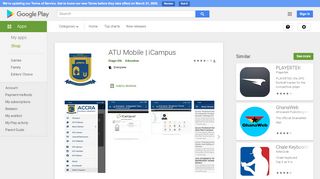 
                            5. ATU Mobile | iCampus - Apps on Google Play - Atu Icampus Login