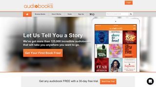 
                            7. Audiobooks.com | Get 2 Audiobooks Free & Access to ...