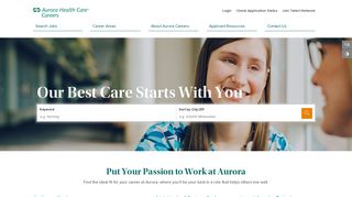 
                            9. Aurora Health Care Careers - Aurora Healthcare Iconnect Portal