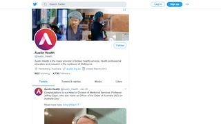 
                            6. Austin Health (@Austin_Health) | Twitter - Austin Health Staff Portal