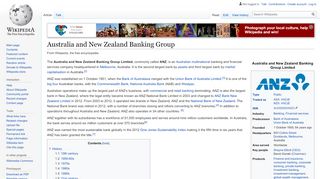 
                            8. Australia and New Zealand Banking Group - Wikipedia - Anz Net Portal