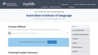 
                            7. Australian Institute of language - 41424 - MySkills - Australian Institute Of Language Portal