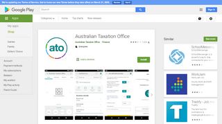 
                            6. Australian Taxation Office - Apps on Google Play - Ato Etax Portal